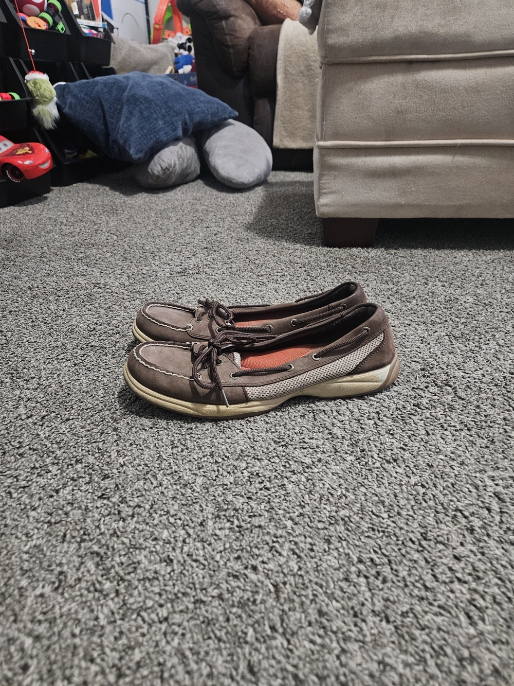 Sperry Top-Sider Women's Size 10M Brown Leather Boat Shoes